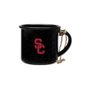 USC Trojans Black SC Interlock Mini Campfire Mug Ornament